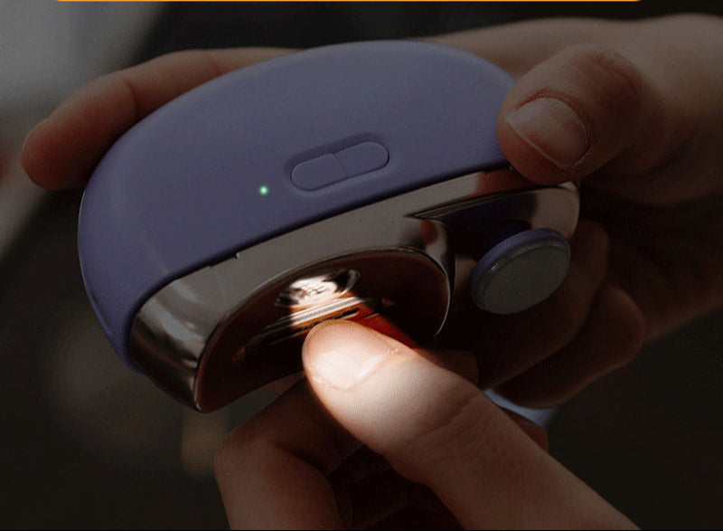 Brehn | LuxiNail Automatischer Nagelknipser | Automatisches, poliertes Werkzeug für eine perfekte Maniküre
