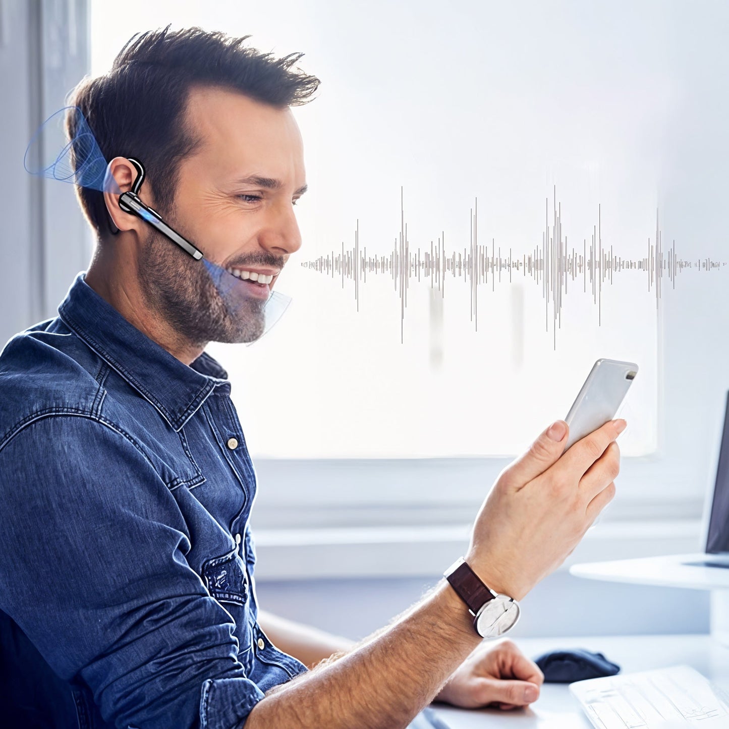 Dual-Mikrofon-Geräuschunterdrückungs-Headset – Überlegene Geräuschunterdrückung Brehn