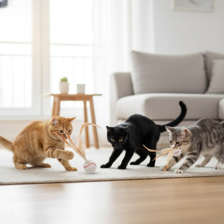 FetherSprint — Entfessle den wilden Jäger in deiner Katze mit lautlosem Spielspaß! | Brehn