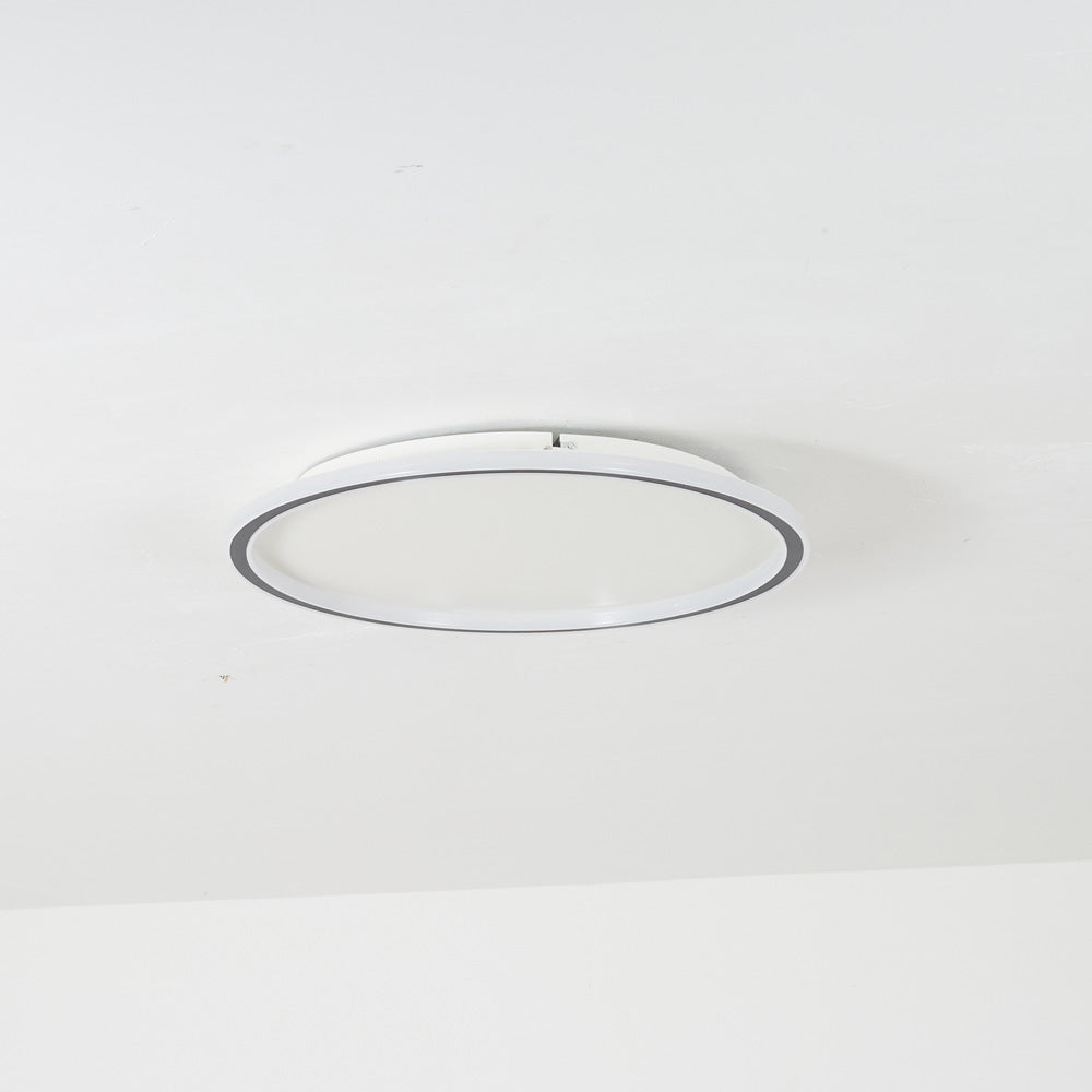 LunaNova – Moderne LED-Deckenleuchte aus Metall/Acryl für Wohn- und Schlafzimmer, ack/Weißes Design