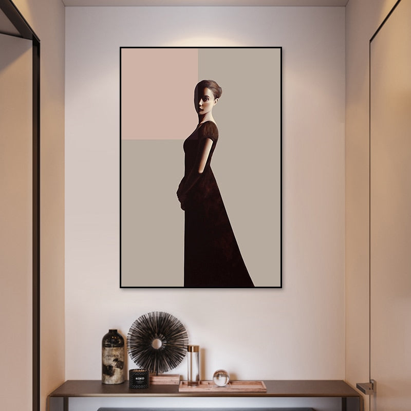 Luxuriöse Figurenwandkunst - Leinwand Wandkunst Gemälde