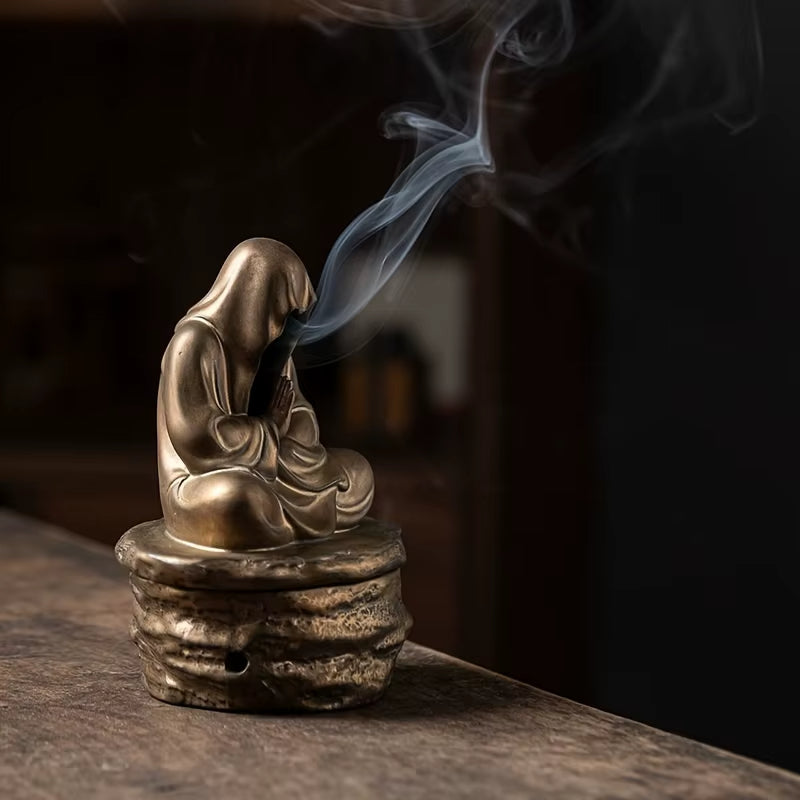 Brehn | Silent Monk Rückstrom Keramik Räuchergefäß