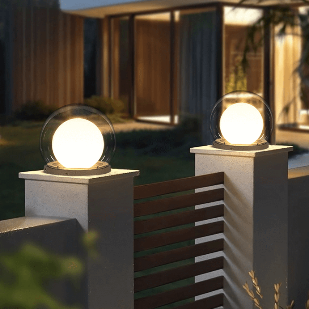 Brehn | Moderne Post Gartenlampe