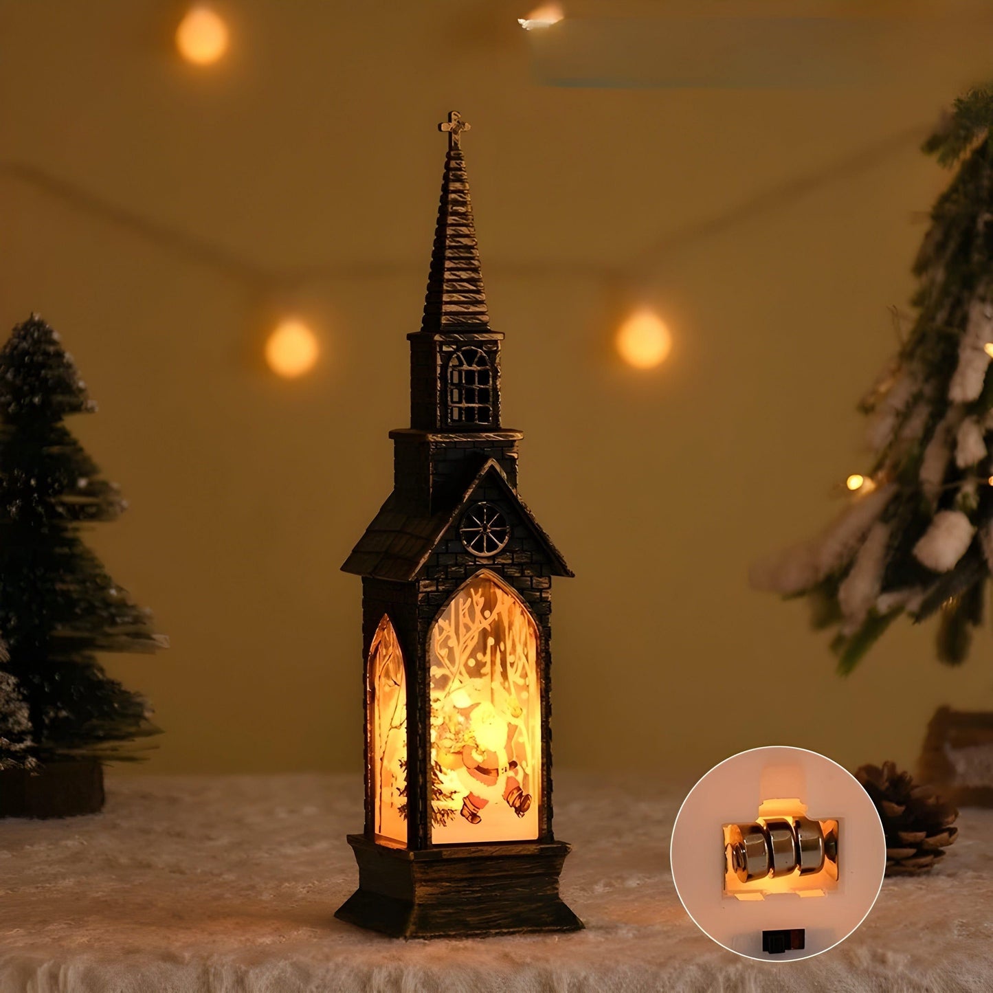 HolidayGlow Light – Moderne LED-Weihnachtsbaumkugel