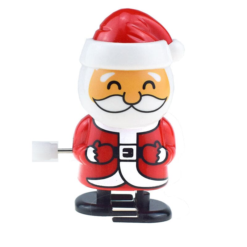Brehn | 🎅Weihnachts-Wickelspielzeug, Nikolausstiefel-Geschenke, sortierte hüpfende gehende Aufziehspielzeuge