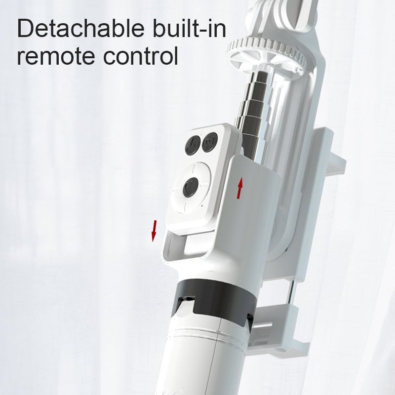Neuer 6-in-1-Selfie-Stick mit Aufhelllicht