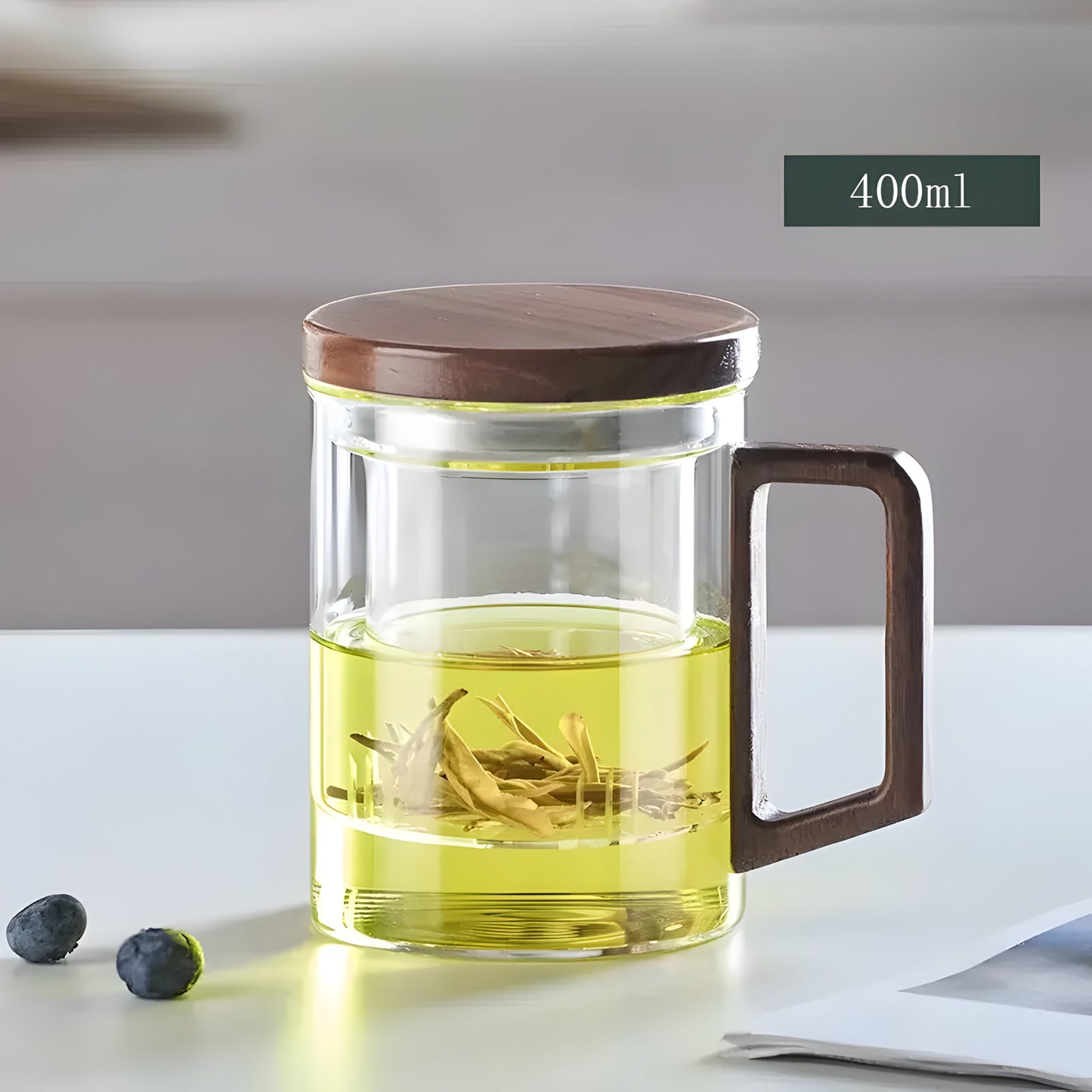 ArtisanBrew Tasse – Hitzebeständige Glastasse für Tee | Brehn