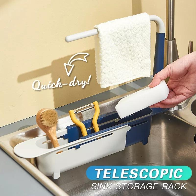 Brehn | Teleskopischer Spülbeckenlagerregal