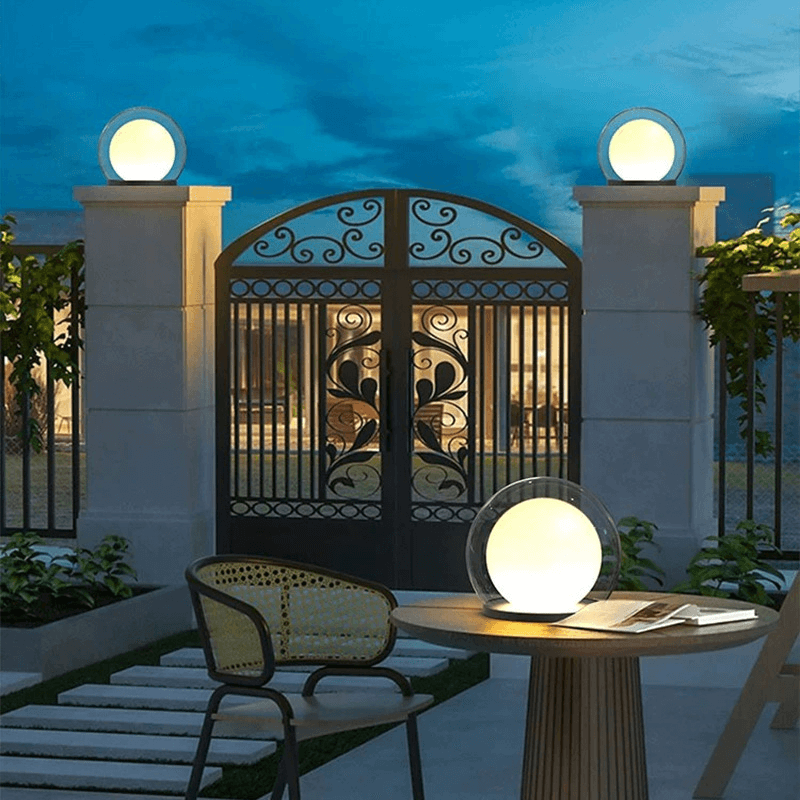 Brehn | Moderne Post Gartenlampe