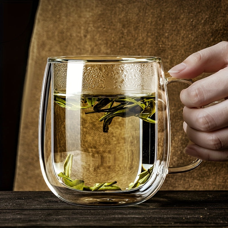 ThermoSip Doppelt Wandbecher – Borosilikatglas, hitzebeständig & elegant | Brehn