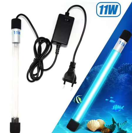 Brehn | Effiziente & tragbare Handheld starke UV-Licht Antiseptische Sterilisationslampe mit Quecksilber-Röhrenlicht, hochintensivem UV-Licht, opak reflektierender Silberfolie, für Zuhause, Büro, Reisen und mehr (US-Stecker)