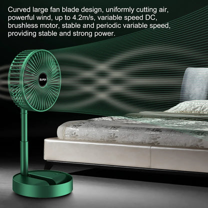 Kompakter 15 cm USB tragbarer Ventilator mit 3-Geschwindigkeitssteuerung | Brehn