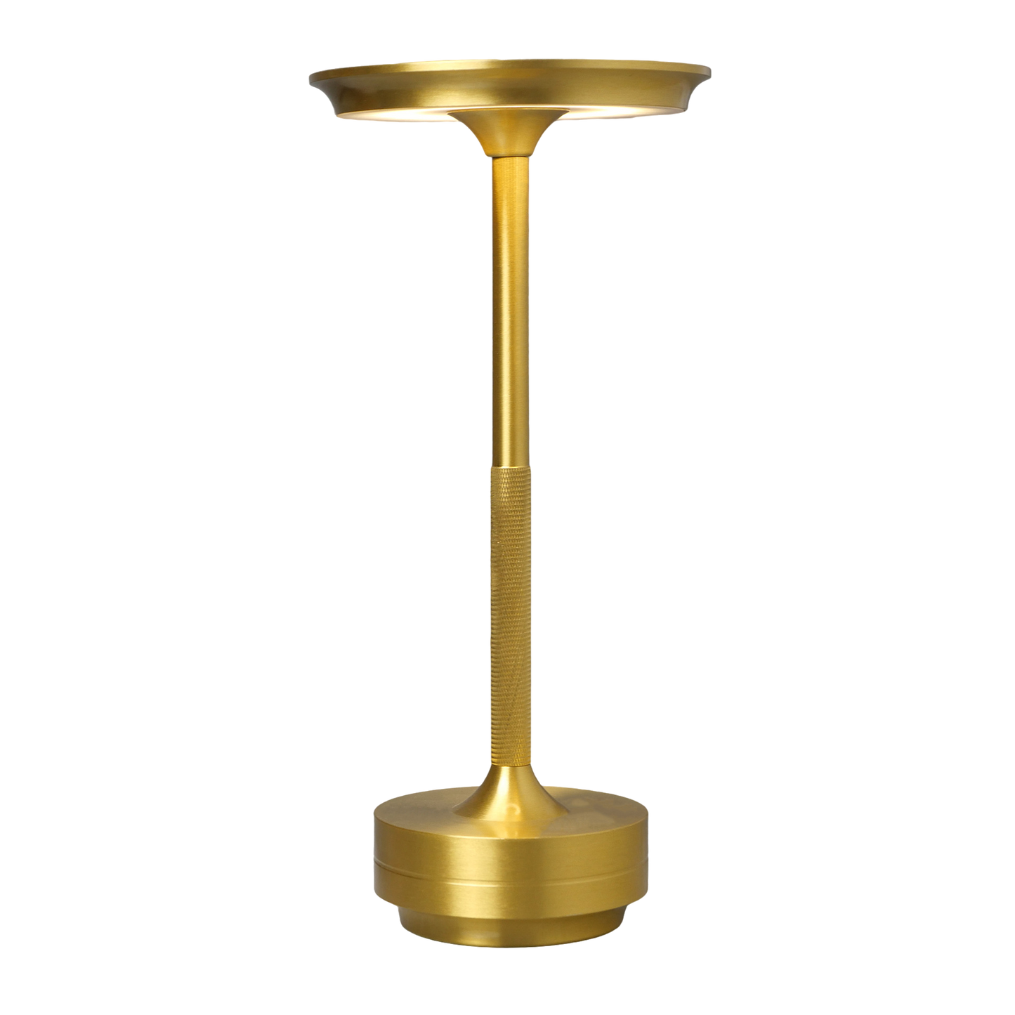 Aluminium wiederaufladbare Touch-Dimmer-Tischlampe | Brehn
