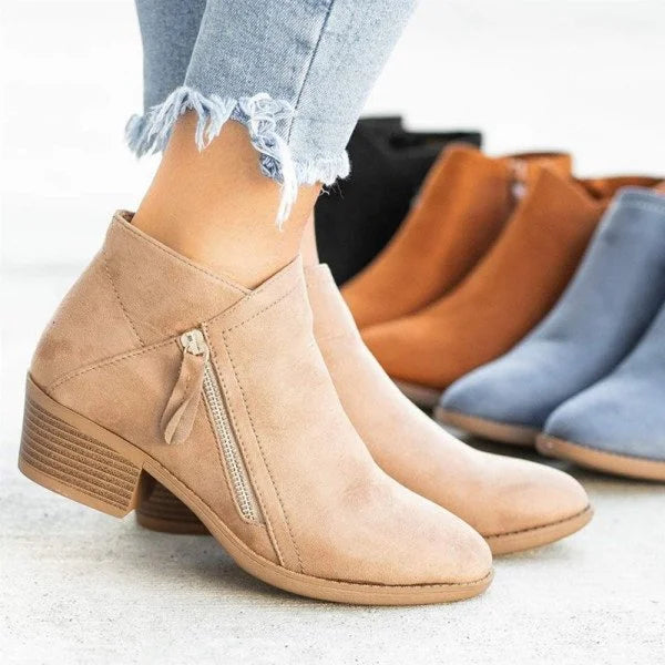Brehn | Orthopädische Damenstiefel aus Leder