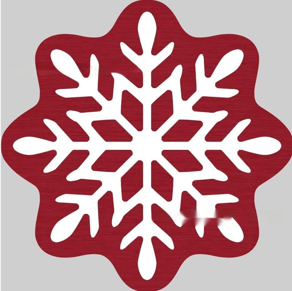 Brehn | Weihnachts-Kaschmir-ähnlicher Teppich Pflegeleicht
