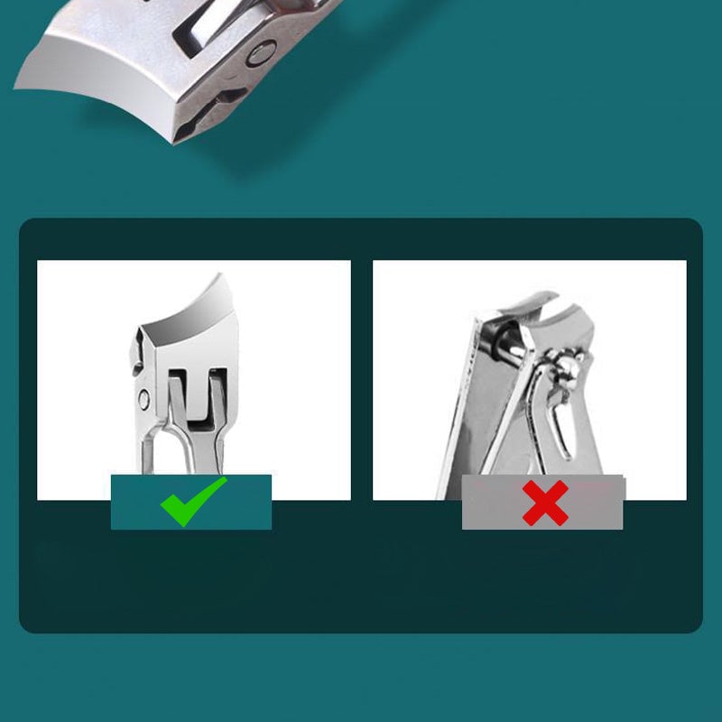 Brehn | Breite Kieferöffnung Anti-Spritz Neigungsnagelknipser