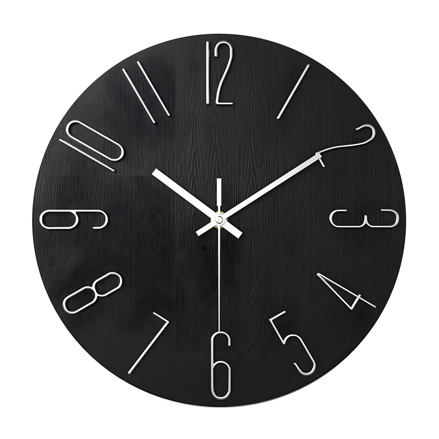 Einfaches Quarz-Design-Wanduhr - Still moderner Stil | Brehn