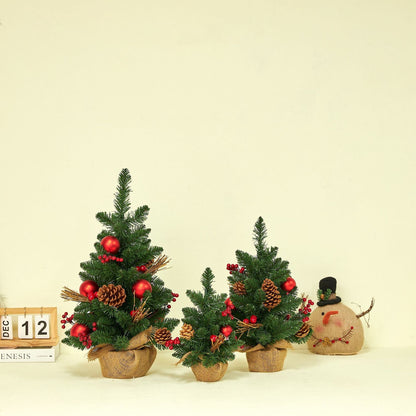 Mini-Weihnachtsbaum mit Tannenzapfen, verschiedene Größen