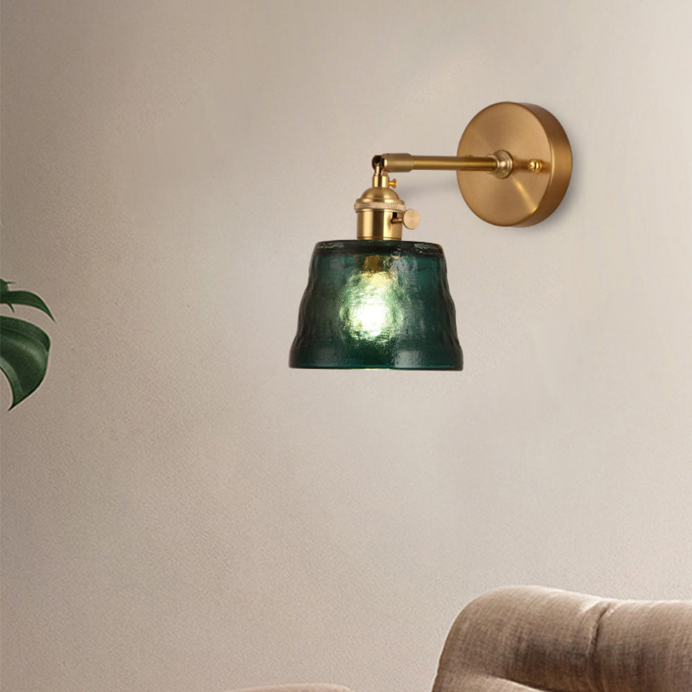 Moderne verstellbare Glas-Wandleuchte | Brehn