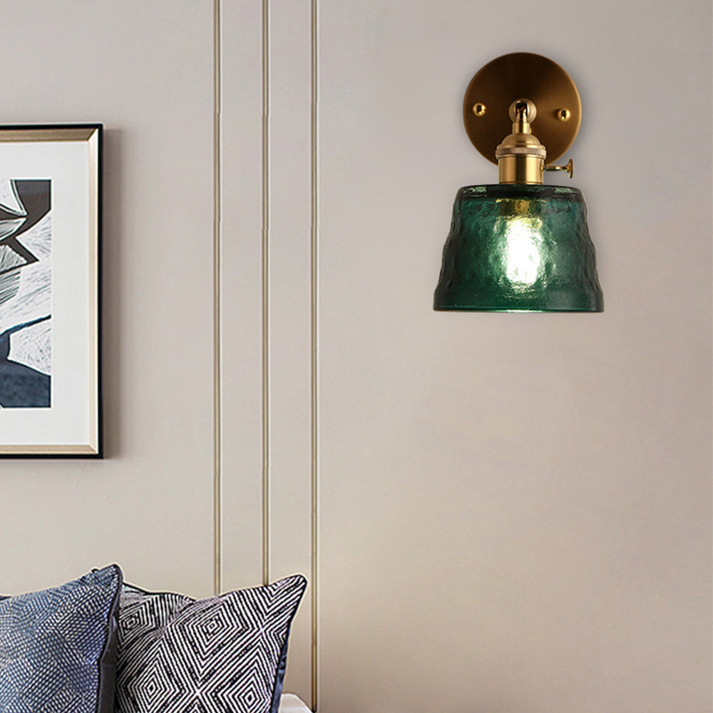 Moderne verstellbare Glas-Wandleuchte | Brehn