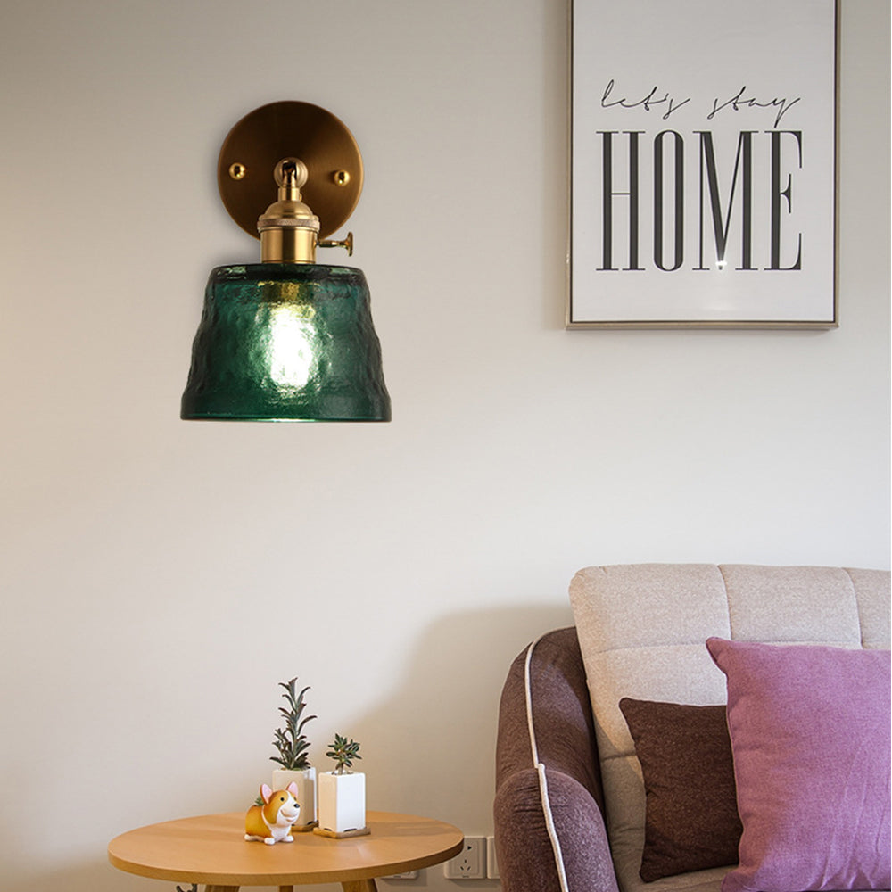 Moderne verstellbare Glas-Wandleuchte | Brehn