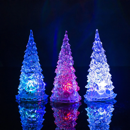 LED-Kristall-Weihnachtsbaum, 17 cm
