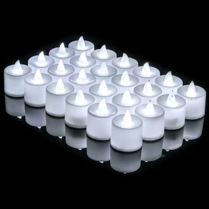 LED-Elektronikkerze, zylindrisch, verschiedene Farben