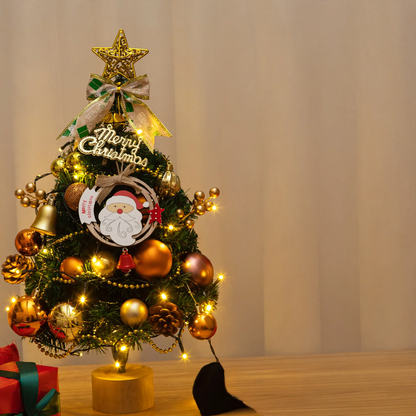 Exklusiver Tisch-Weihnachtsbaum mit Beleuchtung