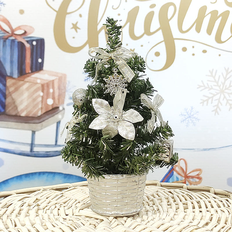 Mini-Weihnachtsbaum für den Schreibtisch, 20 cm