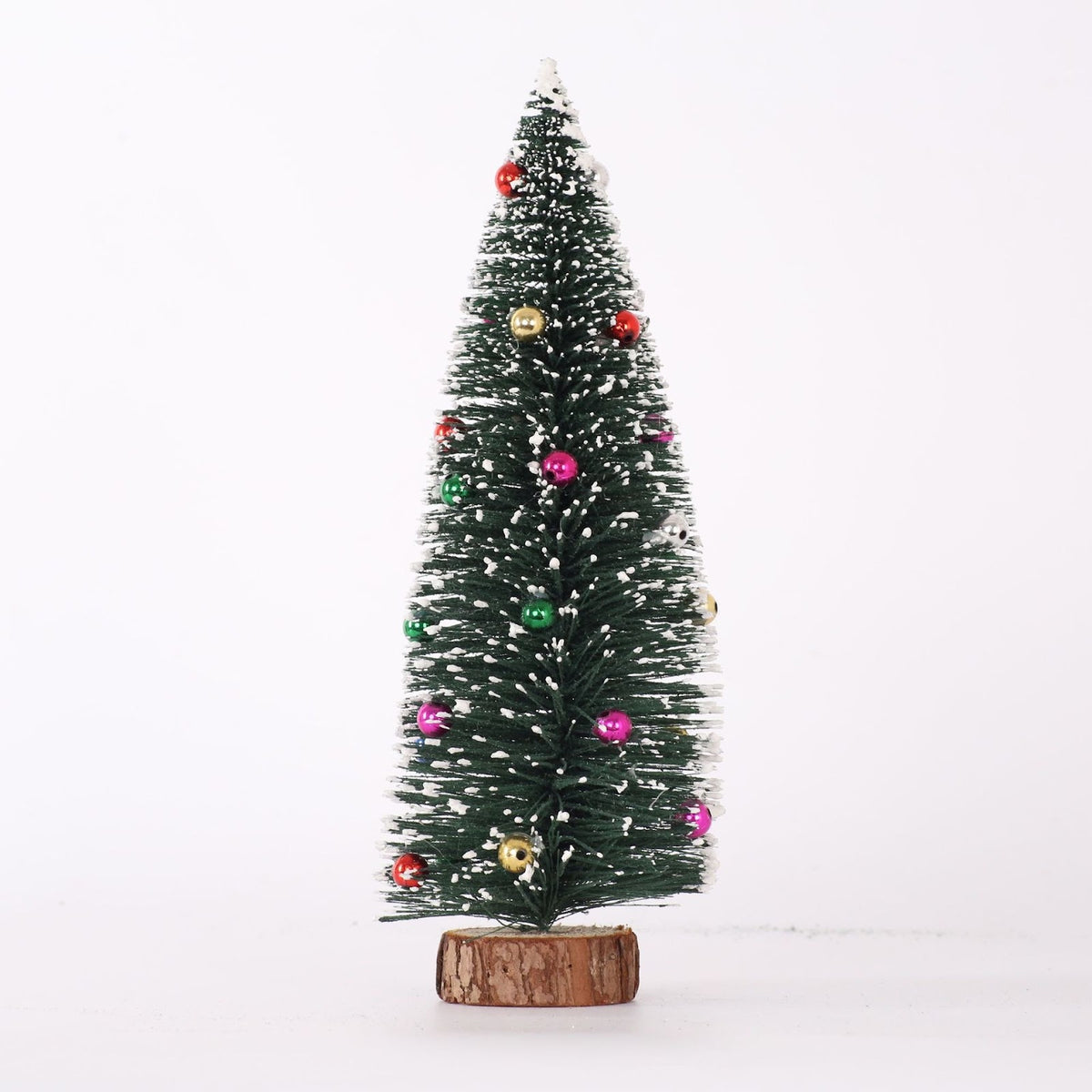 Mini-Weihnachtsbaum mit Schnee-Optik