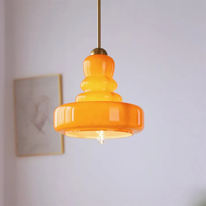 Brehn | VerreCylindre Deckenlampe - Luxuriöse Glas Pendelleuchte mit modernem Design