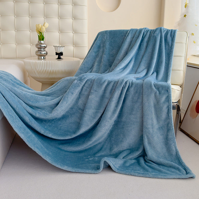 Vielseitige Kuscheldecke aus weichem Polyester