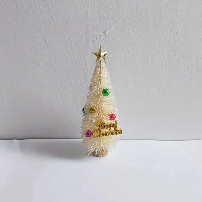 Mini-Weihnachtsbaum-Set mit Perlendekoration