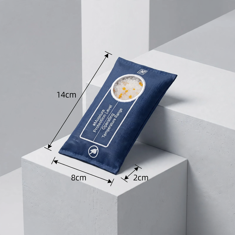 Intelligentes Silikon-Trockenmittel mit Sichtfenster