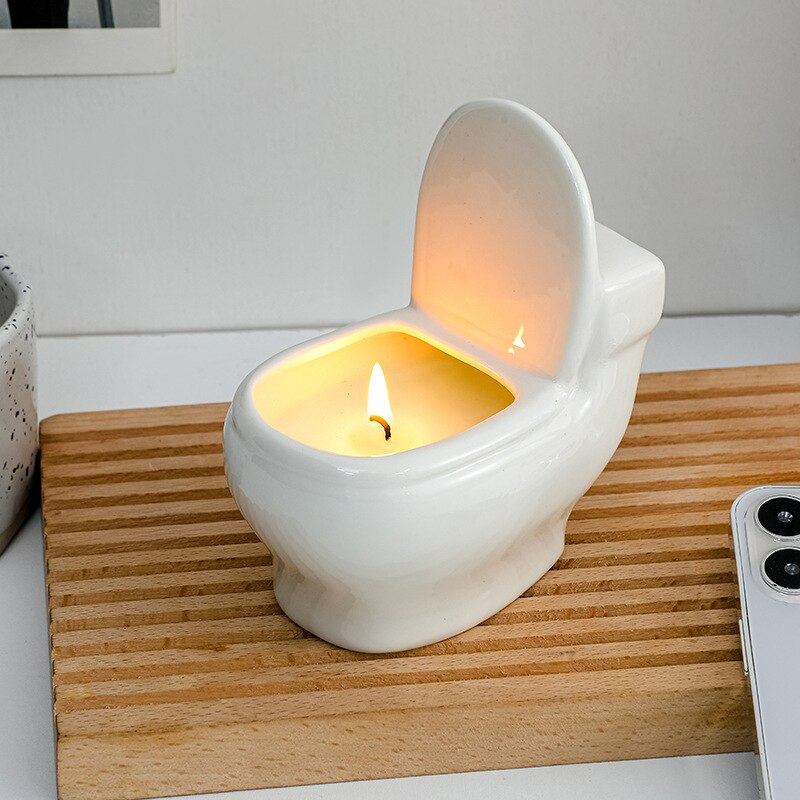 Kreative Lustige Toiletten Aromatherapie Kerze
