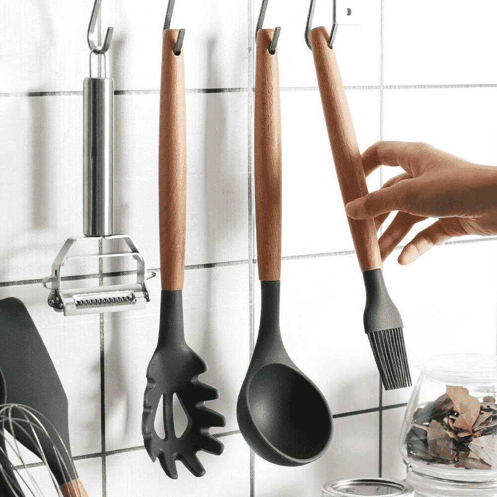 9 Stück Silikon Küchenutensilien Set | Brehn