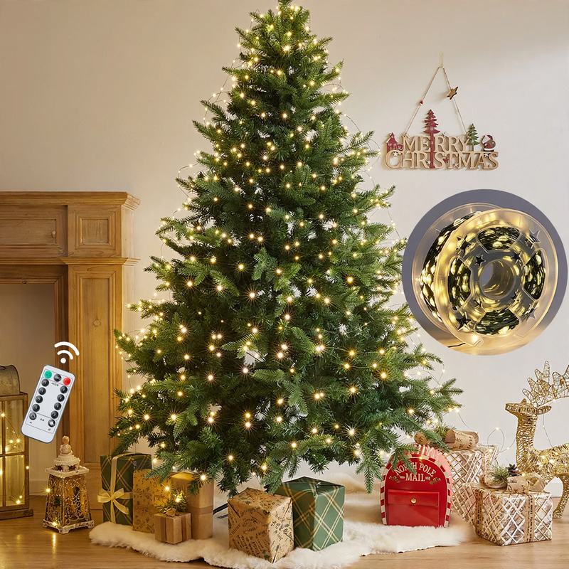 LED-Lichterkette für Weihnachtsbaum und Girlanden