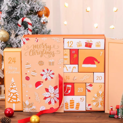 Weihnachts-Adventskalender Leerbox für Geschenke