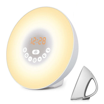 LED-Sonnenaufgangs-Wecker mit Stimmungslicht