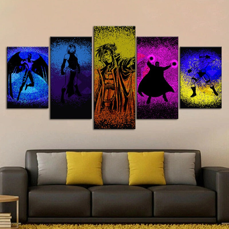 X-Men-Charaktere – Leinwandbild