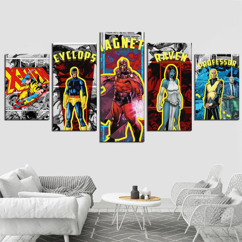 Marvel Comic Superhelden - Leinwand Wandkunst Gemälde