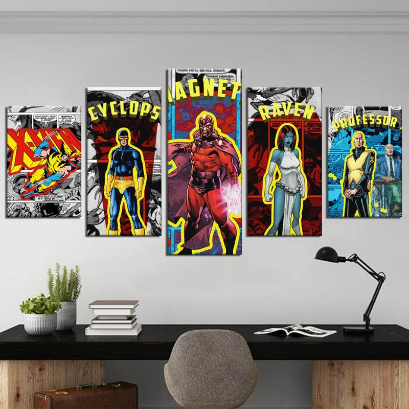 Marvel Comic Superhelden - Leinwand Wandkunst Gemälde