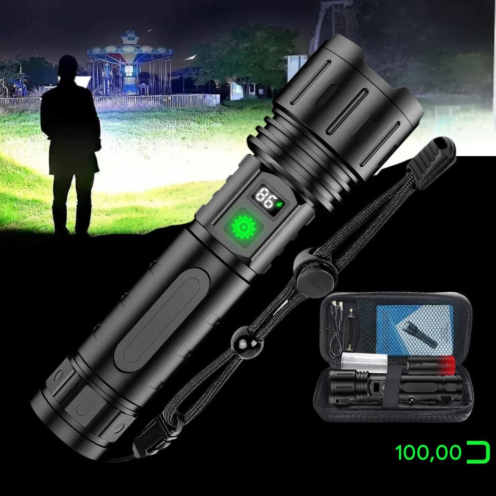 UltraStrong Nachtsicht Taschenlampe Pro – Wiederaufladbare Aluminiumlampe | Brehn