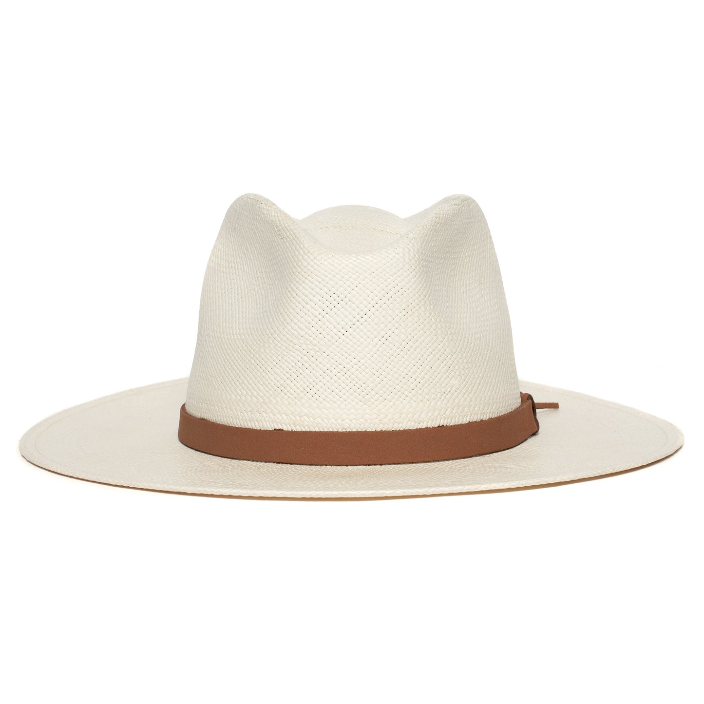 Sommerstrohhut Fedora-Schwarz | Brehn