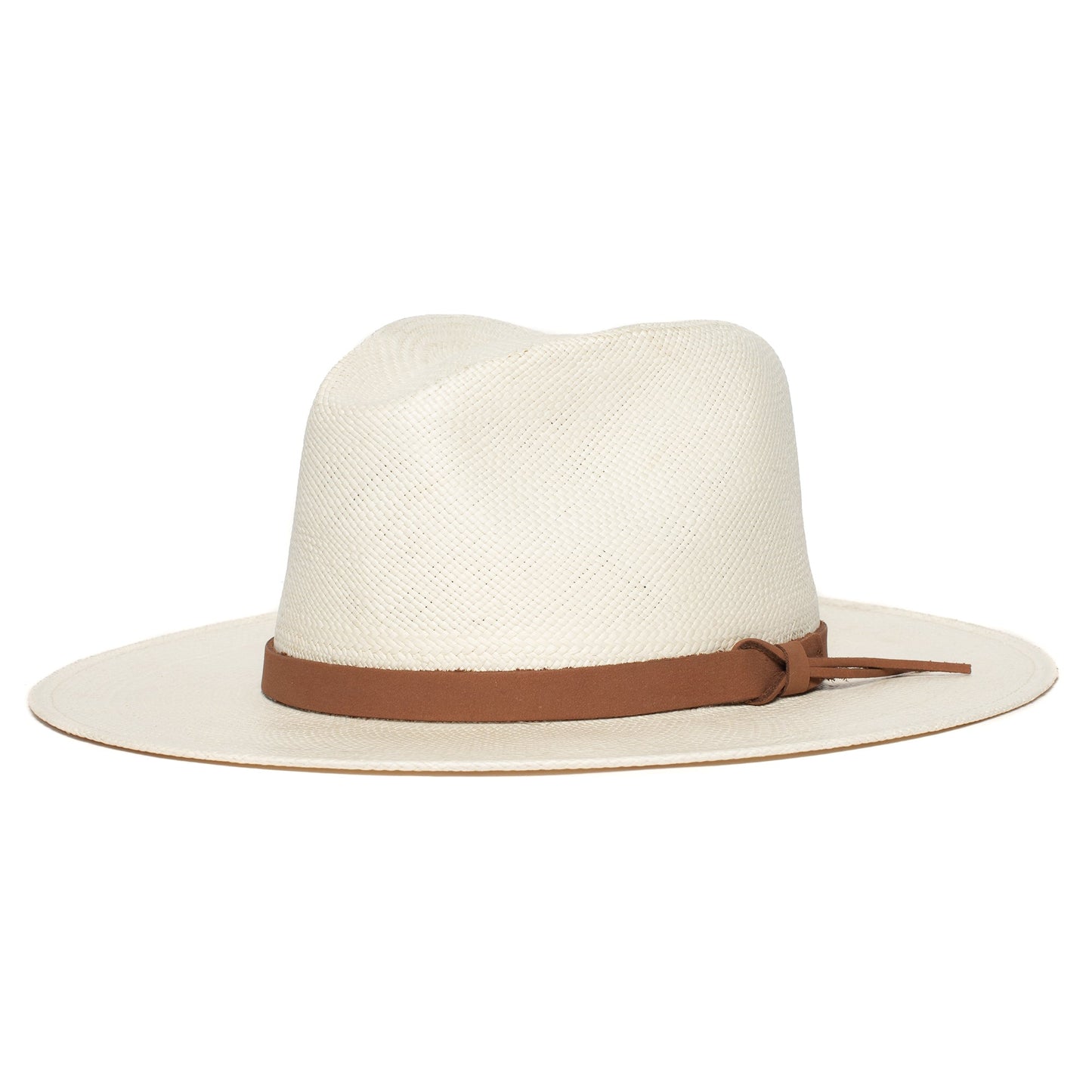 Sommerstrohhut Fedora-Schwarz | Brehn