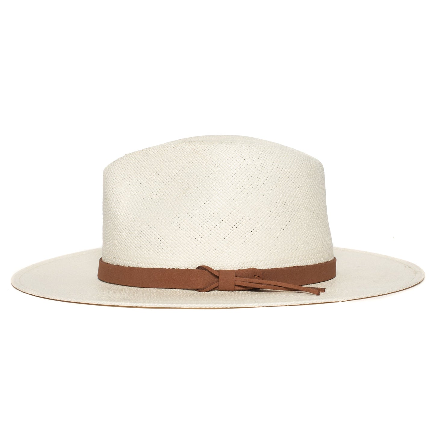 Sommerstrohhut Fedora-Schwarz | Brehn