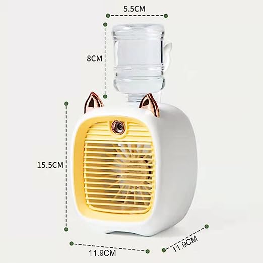 SaintFusion - Tragbare Klimaanlage mit USB-Anschluss | Brehn