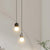Brehn | ValentinaGlow Pendelleuchte - Elegante Glas-LED-Pendelleuchte für zeitgemäße Innenräume
