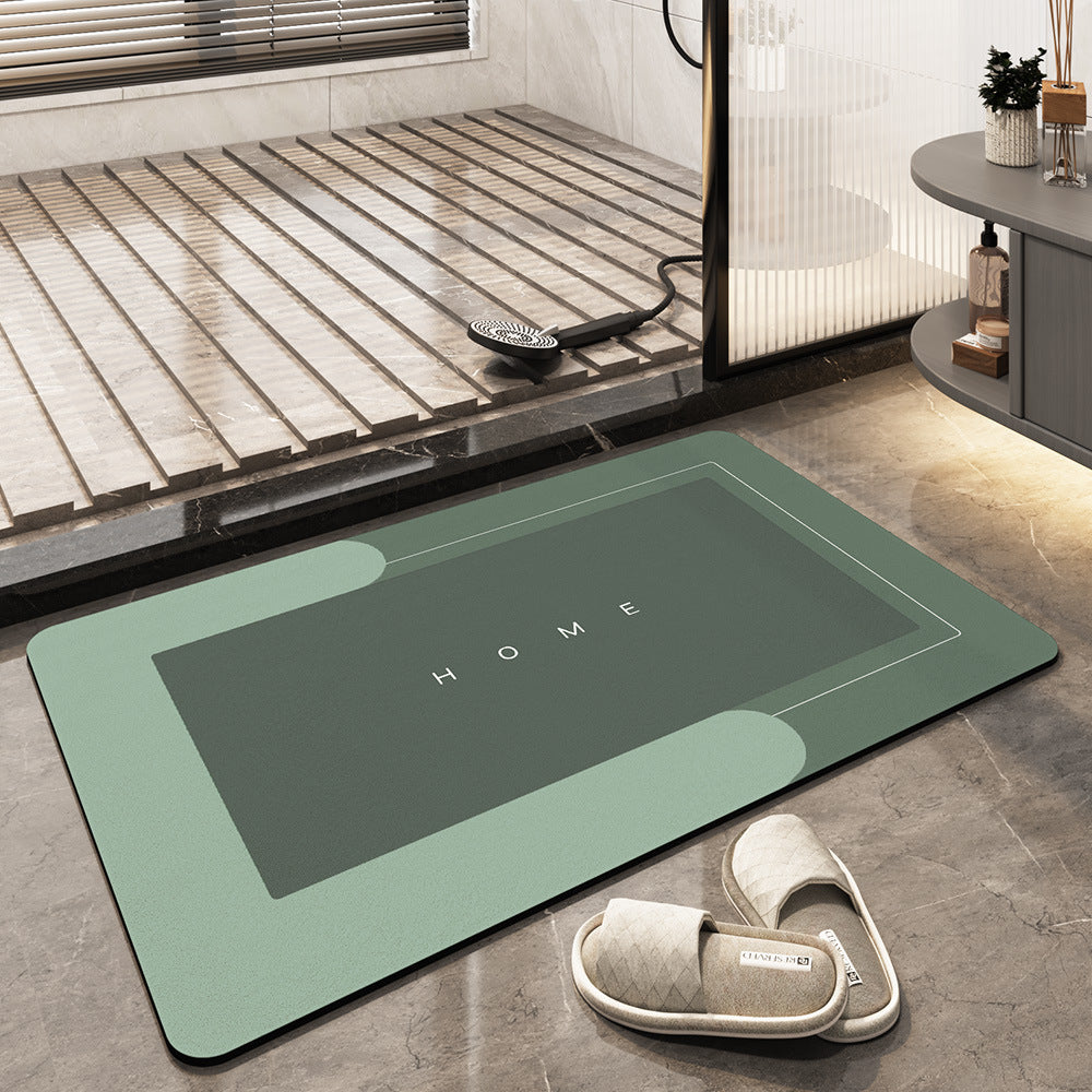 Superabsorbierende Fußmatte für Zuhause, Badezimmer Weiche schnelltrocknende Matte | Brehn