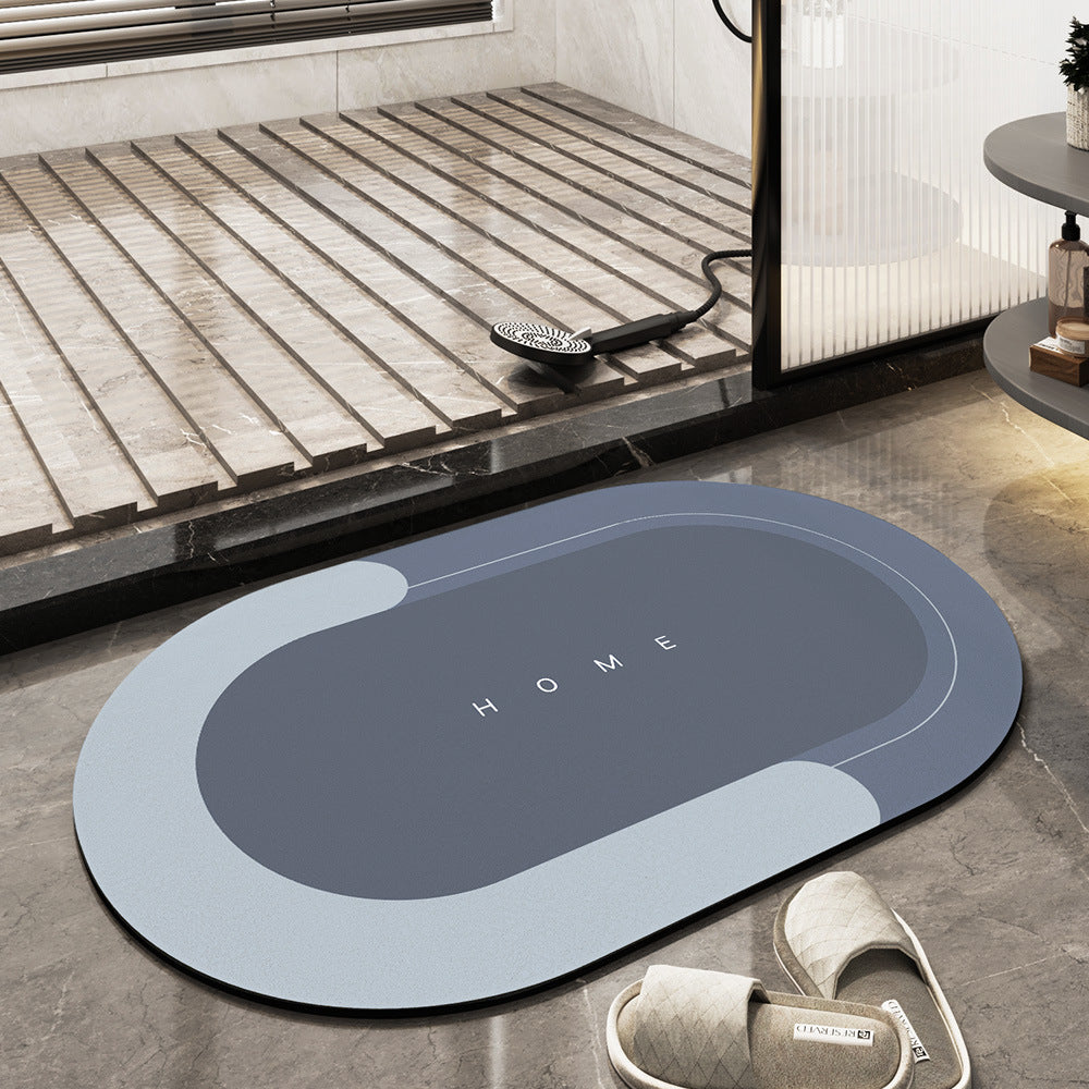 Superabsorbierende Fußmatte für Zuhause, Badezimmer Weiche schnelltrocknende Matte | Brehn